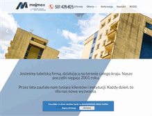 Tablet Screenshot of majmax.pl